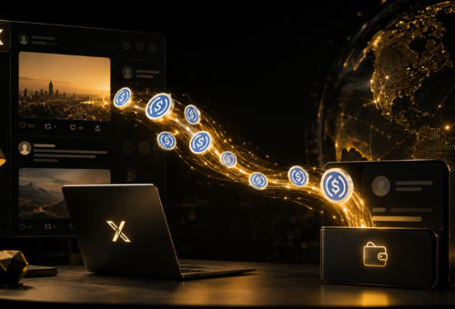 X может начать платить авторам в USDC