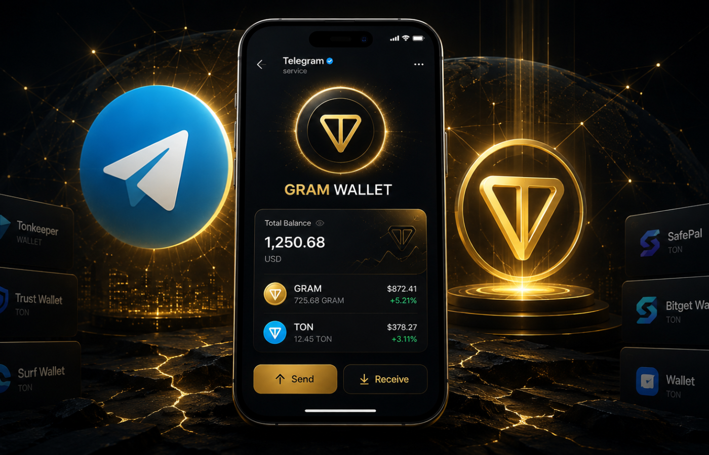 Gram Wallet Is Live: Telegram Begins Building a New Crypto Infrastructure