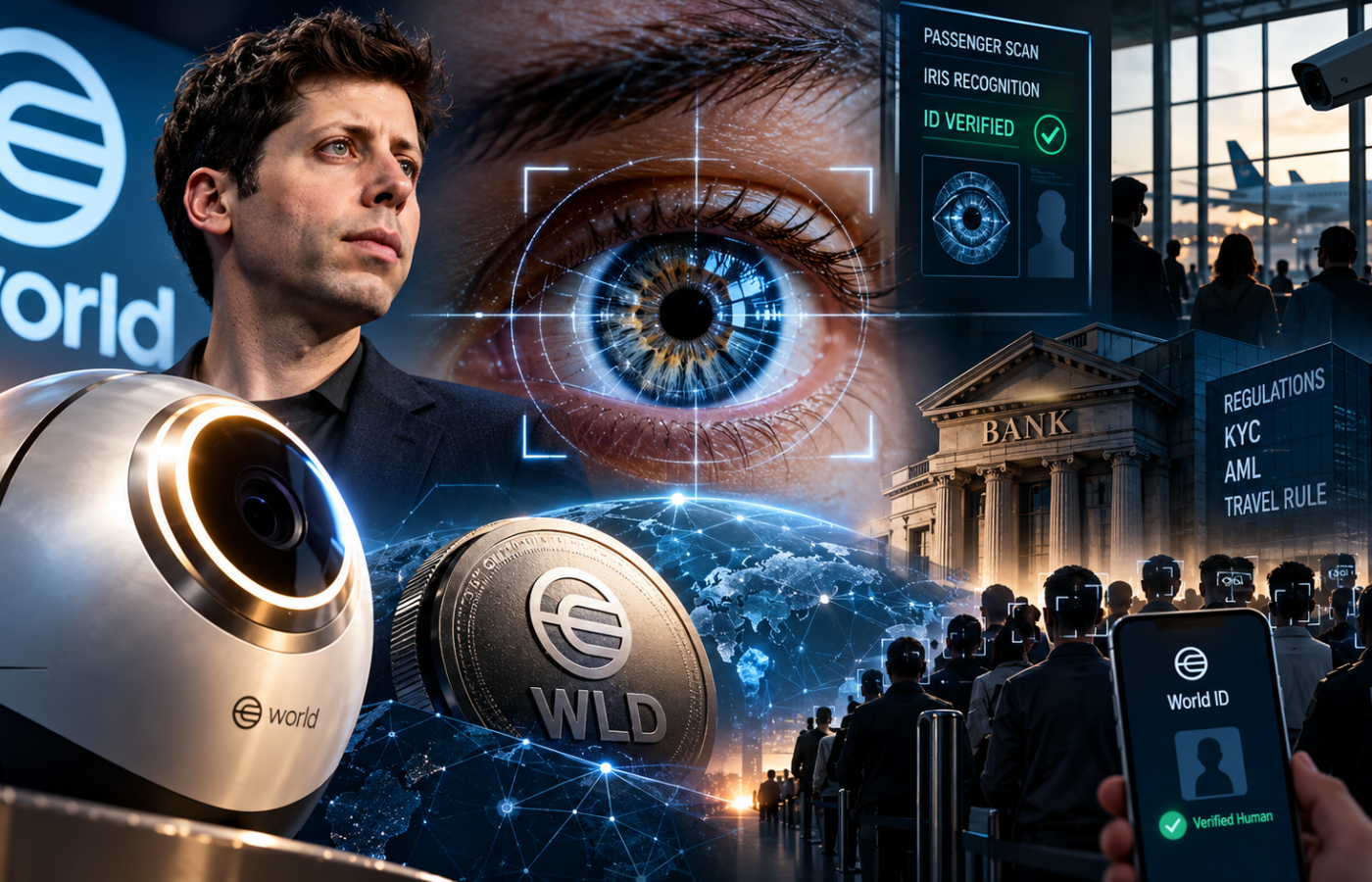 World ID: Sam Altman Is Bringing Cryptocurrency Under Biometric Control